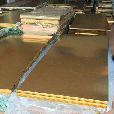 Χρυσό 0.02-0.3mm πάχος Χαλκός διακοσμητικό φύλλο μετάλλου υψηλή αντοχή στη σύσφιξη