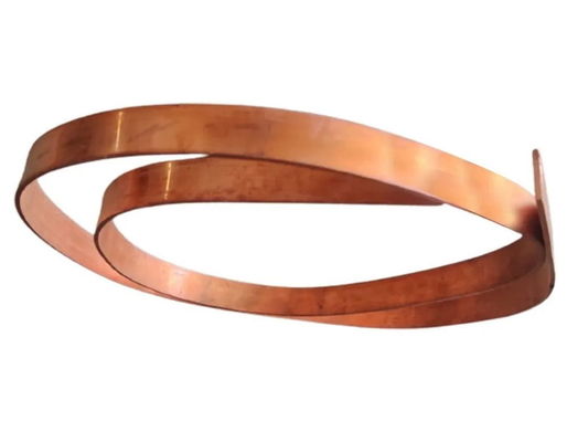 Κόκκινη 2 mm υψηλής αγωγιμότητας C1100 C2700 ευθεία άκρη χαλκού ταινία περιτύλιξης