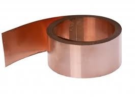Κόκκινη 2 mm υψηλής αγωγιμότητας C1100 C2700 ευθεία άκρη χαλκού ταινία περιτύλιξης