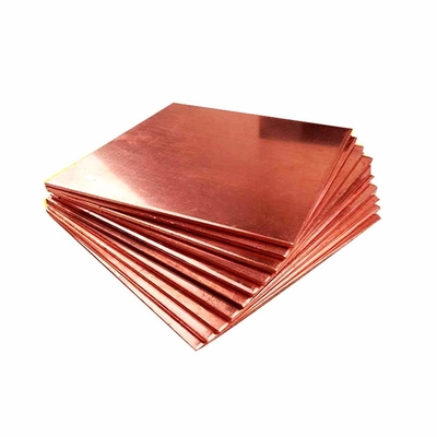 Αξιόπιστο καθαρό κόκκινο χαλκό φύλλο C62300 0,5 mm πάχος