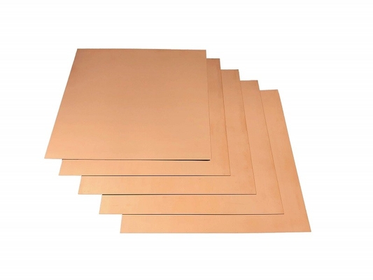 C10200 C11000 C10100 C10200 Φύλλα Προσαρμοσμένα Καθοδικός Χαλκός 99,9% Κόκκινες πλάκες χαλκού για τη βιομηχανία και την οικοδομή