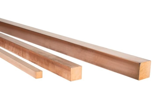 φραγμός χαλκού 20x20mm καθαρός τετραγωνικός για την ηλεκτρολογική εργασία/τα διακοσμητικά προγράμματα