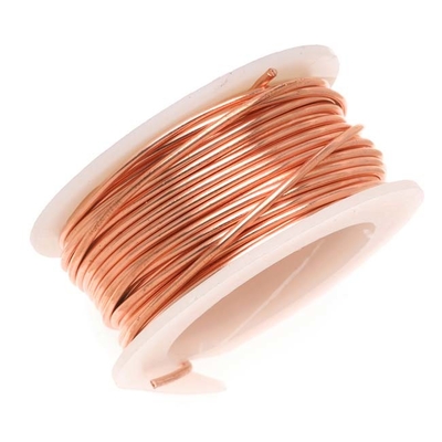 Σύρμα χαλκού C1100 υψηλής καθαρότητας 0,1mm-15mm για ηλεκτρικές εφαρμογές 99,9%